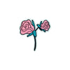 PC2734 - Two Rose Flower (Iron On)