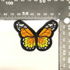 PC2418L - Orange Yellow Butterfly (Iron On)
