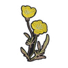 PC2464 - Yellow Poppy Flower (Iron On)