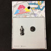 MP0168 - Black Fountain Ink Pen Metal Pin Badge