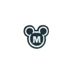 PC2604 - M Mickey Head (Iron On)