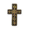 PC2443 - Golden Lines Cross (Iron On)