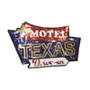 PC3118 - Super Sequin Motel Texas Drive in Text (Iron On)