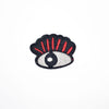 PC2162 - Red Eyelash Eye (Iron On)