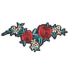 PT1862 - Red Beige Rose XL R (Iron on)