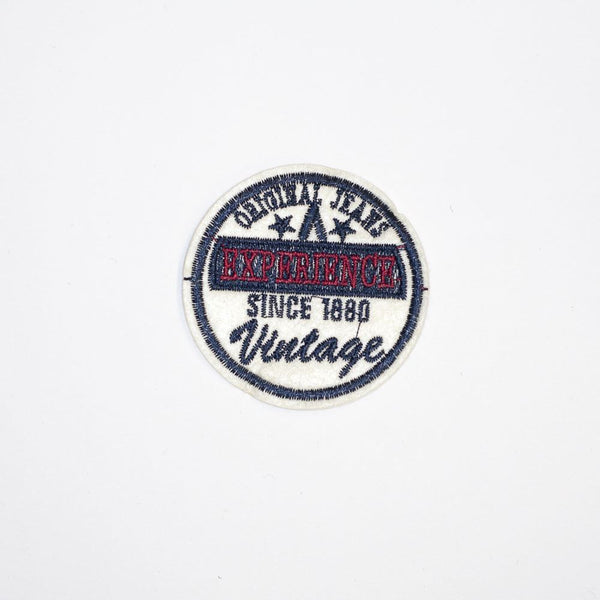 PC2090 - Experience Vintage Red Round (Iron On)