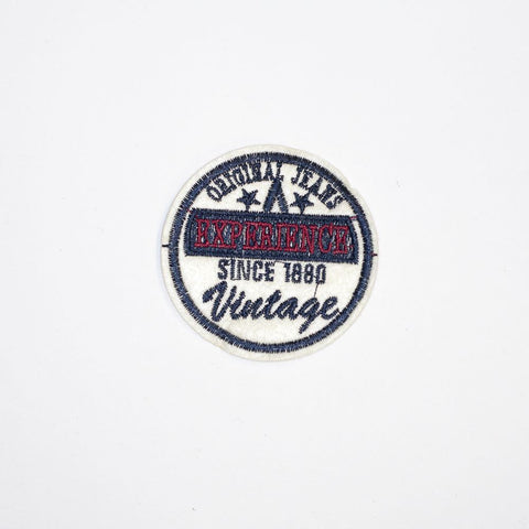 PC2090 - Experience Vintage Red Round (Iron On)