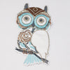 PC2415 - Blue Stone Owl L (Sew On)