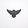 PH2024 - Wings Crown Pilot Badge Small (Iron On)