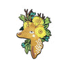 PC3566 - Deer In Flowers (Iron On)