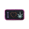 PT650 - I love Marijuana (Sew on)
