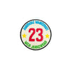 PS1786 - 23 Badge (Iron on)