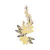 PT1901 - Yellow Flower Smal Leafs XL (Iron on)