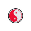 PT558 - Red White Yin Yang (Iron on)