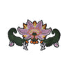 PT1196 Pink Flower XL (Iron on)