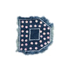 PT550 - Denim D Letter (Sew on)