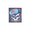 PT1423 - Embossed 13 Sport Skull (Sew ON)