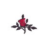 PS1921 - Silver Red Rose (Iron on)