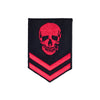 PH897 - Red Skull Badge (Iron on)
