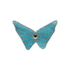 PT423 - Blue Stone Butterfly (Iron on)