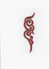 PT1225 Red Decoration (Iron on)