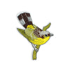 PT584 - Yellow Brown Bird (Iron on)