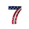PT1417 - American 7 Number XL (Sew On)