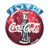 PT292 - Sequin XL Coca Cola (Sew on)