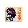 PH730 - Fashion Badge Pink (Iron on)
