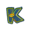 PH1036K - K DENIM LETTER (Iron on)
