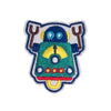 PH1024 - Green Robot Cartoon (Iron on)