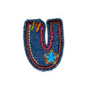 PH1036U - U Denim letter (Iron on)