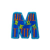 PH1037M - M letter (Iron on)