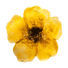 PT285 - flower XL polyester yellow (Iron on)