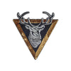 PT1193 Deer Triangle XL (Sew on)