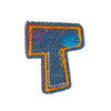 PH1036T - T Denim letter (Iron on)