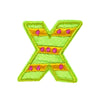 PH1037X - X letter (Iron on)