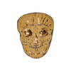 PT1888 - Sequin Yellow Gold Skull (Sew on)