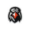 PH1057 - Dark Angry Eagle Head (Iron on)