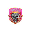 PT583 - Pink Lovely Skull (Iron on)