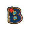PH1036B - B DENIM LETTER (Iron on)