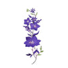 PT1232 Purple Flower (Iron on)