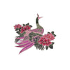 PT1386 - Peacock w Flower (SEW ON)