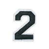 PH174 - Black Numbers 2 (Iron on)