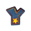 PH1036Y - Y Denim letter (Iron on)