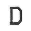 PH769D - Black Letter (Iron on)