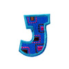PH1037J - J letter (Iron on)