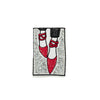 PT1318 - Red Stone Shoes (Iron on)
