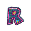 PH1036R - R DENIM LETTER (Iron on)