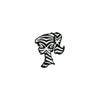 PS1674 - Woman Girl Head (Iron on)